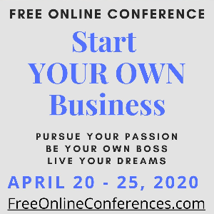 Start Your Own Business moved to April 20 - 24, 2020